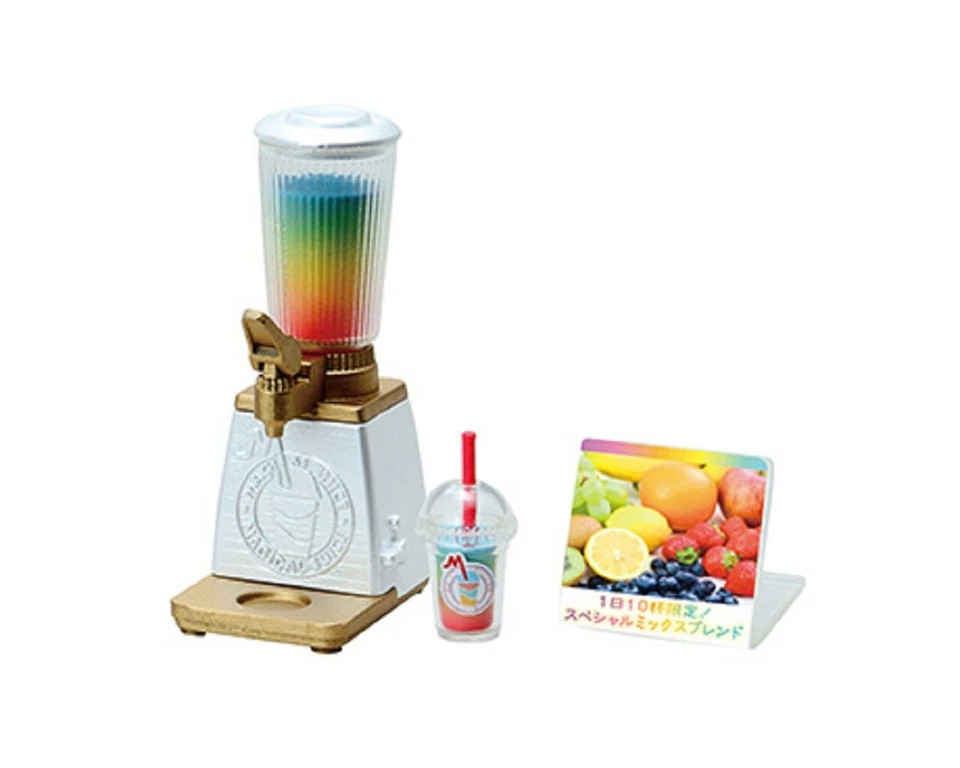 Re-Ment Miniature Smoothie Blender Magical Juice Fruit 9pcs Full Set Sample JPN