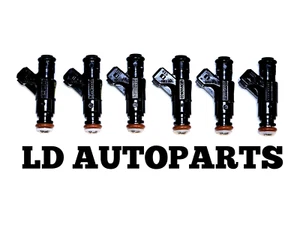 6 Genuine Bosch 4 Hole Upgrade For 2001-2005 Audi 2.7L Turbo - Picture 1 of 8
