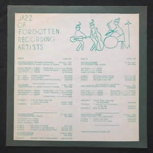 RENFREW DIBBLE Jazz Of Forgotten Artists RARE ELLA LOGAN JOFRA 308 VINYL LP - Imagen 1 de 5