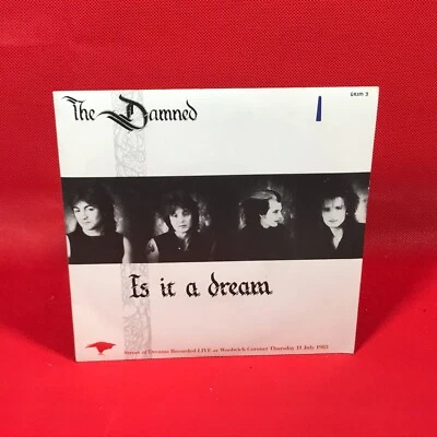 THE DAMNED Is It A Dream 1985 UK 7" vinyl single Street Of Dreams original 45 B - Image 1 of 4