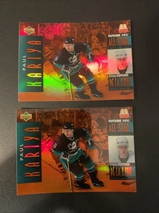 1994–95 upper deck McDonald’s Paul Kariya #MCD – 32 Quantity 2 Mighty Ducks  - Picture 1 of 8