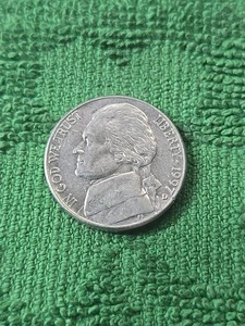 1997 D Jefferson Nickel Circulated - Picture 1 of 2