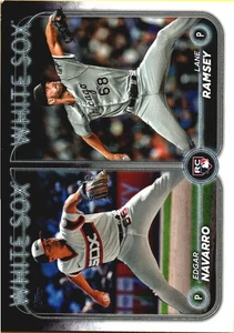 2024 Topps Update Series - Rookie Combos Lane Ramsey, Edgar Navarro #US128 (RC) - Bild 1 von 2