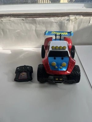 Spiderman RC Buggy Jada Juguetes Control Remoto Coche Marvel Probado Funciona Foto 1 de 4