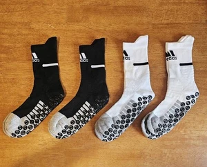 4 Pairs of Brand New Adidas Grip Socks. Sizes 5-10. Men's and Women's/Juniors. - Picture 1 of 8
