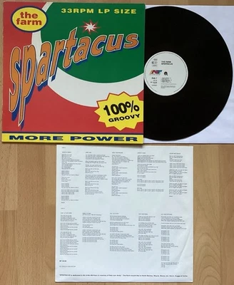 The Farm: Spartacus (LP / GERMANY 1991 / ORIG.-INNENCOVER / +“ALL TOGETHER NOW“) - Bild 1 von 2