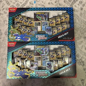 2X- Pokemon Corona Zenith Mar y Cielo Cajas TCG Colección Premium NUEVO - DOS - Imagen 1 de 2