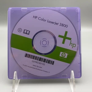 HP Color LaserJet 3800 Druckertreiber Software CD-ROM Install Disc Q5982-60102 - Bild 1 von 10