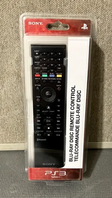 Genuine SONY Playstation 3 PS3 Blu-Ray Disc Remote Control CECHZR1U NEW Sealed - Image 1 of 2