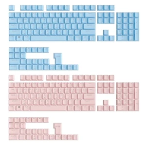 Stylish Korean Character Backlight Compatible Keycaps OEM Profile Full Kit - Picture 1 of 9