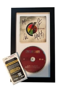 COHEED AND CAMBRIA Anno dell'Arcobaleno Nero CD FIRMATO INCORNICIATO JSA autografo - Foto 1 di 1