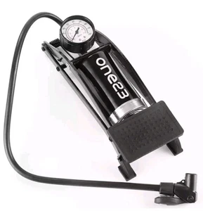 Foot Pump for Motorbikes, Bicycle's Lawn mowers. made by ONE23 100PSI Max - Picture 1 of 5