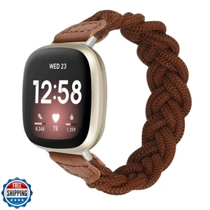 Wearlizer Gummiband kompatibel mit Fitbit Versa 4 Bänder für Damen/Versa 3 - Bild 1 von 5