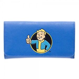 Fallout 4 Vault Boy Womens Flap Clutch Wallet