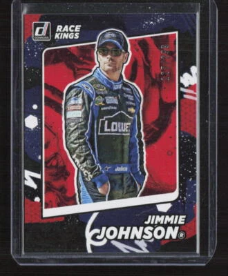 2022 Donruss #2 Jimmie Johnson Red /299 - Image 1 of 2