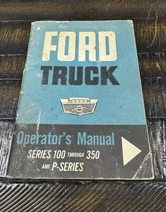 Ford Truck Owner Manual F100 Through F350 And P Series - Foto 1 di 2
