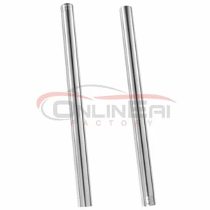 Tubos de horquilla de choque delantero tubos internos para BMW F800ST 2006 2007 2008 cromo duro x 2 - Imagen 1 de 5