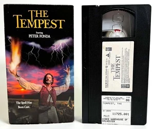 THE TEMPEST VHS - TESTED & WORKS - 2000 - FREE SHIPPING - PETER FONDA - Bild 1 von 2
