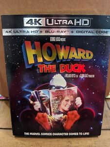 Howard The Duck 4K UHD Blu-ray W/SLIP COVER Brand New Sealed