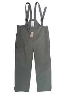 German Army Gore-Tex Lined Bib & Brace Salopettes Trousers Size 38W/29L" #355 - Picture 1 of 7