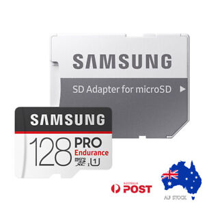 SAMSUNG PRO Endurance MicroSD Memory Card 128GB 10 TF Flash Cards