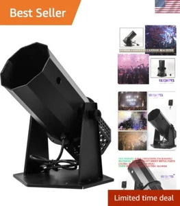 1500W Professional Confetti Machine Confetti Cannon Machine Electric Confetti... - Picture 1 of 9