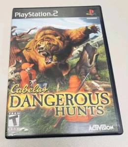 Cabela's Dangerous Hunts For Sony Playstation 2 By Activision - Includes Manual - Picture 1 of 7
