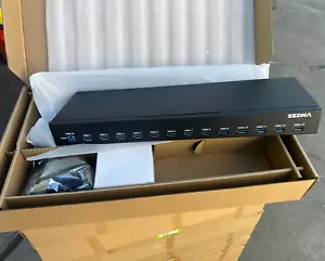 Cubo de puerto de montaje en rack SEDNA 19 pulgadas SE-RM-19-USB3-HUB-13-A - Imagen 1 de 1