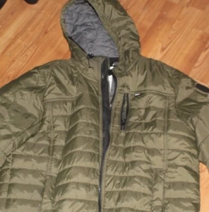 Gerry lined puffer jacket size large Green - Bild 1 von 1