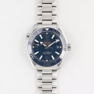 OMEGA 215.30.40.20.03.001 Seamaster Planet Ocean 39.5mm Co-Axial Chronometer - Picture 1 of 6