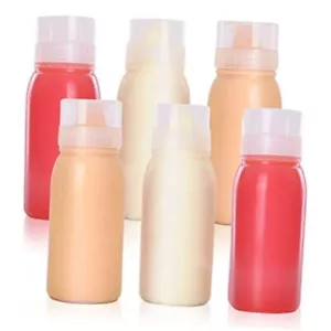 Condiment Porous Squeeze Bottles, Salad Dressing Container, 10oz transparent - Picture 1 of 8
