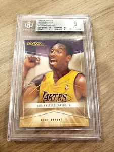 2004 Kobe Bryant Fleer Skybox Autographics Gold /150, BGS 9 Mint LA LAKERS RARE - Picture 1 of 4