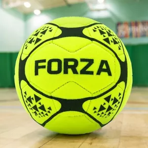FORZA Indoor Footballs | HIGH VIS Foam Ball for Hard Surfaces – 3X PACK SIZES - Picture 1 of 3