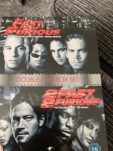 dvd double film set the fast and the furious/2fast 2furious - Picture 1 of 1