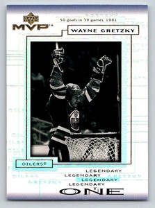 1999-00 Upper Deck MVP Legendary One #LO4 Wayne Gretzky (ref 177839)