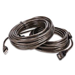 US 50Ft 15M USB 2.0 Extension Repeater Cable Signal Booster M to F - Picture 1 of 6