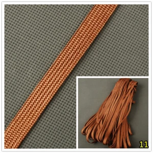 brown Synthetical Silk Ito Sageo Cord Tsukamai For Japanese Katana Sword - Picture 1 of 4