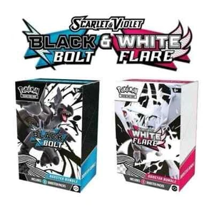 CONFIRMED STOCK PRESALE - Pokemon TCG Black Bolt & White Flare Booster Bundles - Picture 1 of 1
