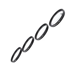 (82mm)Close Up Filter Kit 4 In 1 +1 +2 +4 +10 Macro Lens Filter Optical Glass - Photo 1 sur 12