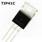 50Pcs Tip41c Tip41 To-220 Bipolar Transistors 6A 100V Npn Audio Power Amplifier