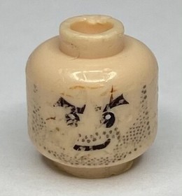 LEGO Jango Fett (Minifigure Head Only, Star Wars, SW0468, Damaged) Cad