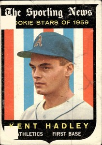 KENT HADLEY 1959 Topps #127 BUY ANY 2 ITEMS FOR 50% OFF   B215R1S6P93