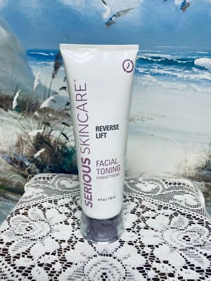 Serious Skin Care ~ Gel conductor tonificante facial de elevación inversa 4 fl oz nuevo/sellado Foto 1 de 3