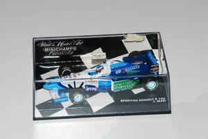 Minichamps Benetton Renault B196 Jean Alesi #3 1996 1:43 F1 Formula In Box - Picture 1 of 4