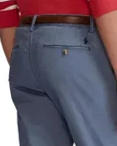POLO Ralph Lauren Men's 36x32 Stretch Straight Cotton Chino Pants Blue Corsair - Picture 1 of 5