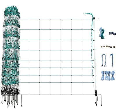 RentACoop Electric Anti Predator Goats & Larger Animals Netting Fence 168' x 42” - Image 1 of 4