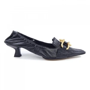 BOTTEGA VENETA Pumps Women's Size 36 Black Leather - Picture 1 of 6