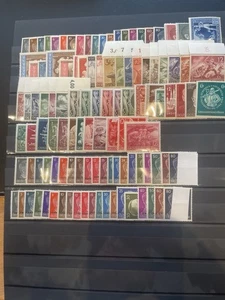 Dt. Reich und Gebiete: Steckkarte mit postfrischen Marken, Ränder gefaltet - Bild 1 von 1