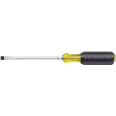 Klein Tools 602-3 General Purpose Slotted Screwdriver 7/32 In Round - Image 1 of 4