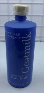 Crabtree & Evelyn Goatmilk Comforting Bath Milk 6.8 oz 95% full Calms irritation - Picture 1 of 4